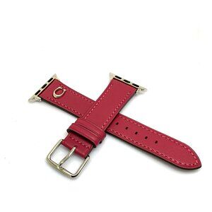 Coach Apple Watch Band Women's Smartwatch Hyacint Leather Strap 38/40mm 14700142